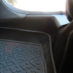 Накладки на ковролин задние "АртФорм" для Renault Duster (2011-н.в.) 2 штуки