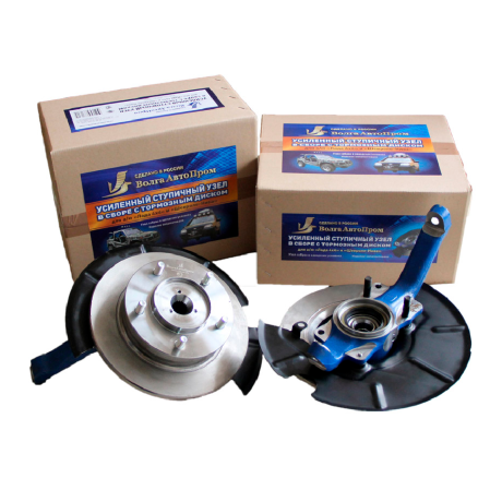 Усиленный ступичный узел для L@DA 4х4, Chevrolet Niv@ с усиленной ступицей 2121 (22 шлица), в сборе с тормозным диском купить недорого с доставкой в Каменск-Уральский