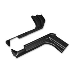 Накладки на ковролин передние (2 шт) (ABS) RENAULT Kaptur (2016-2019 г.в.)