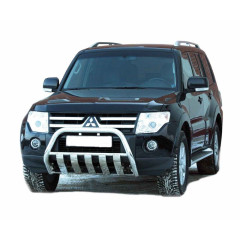 Кенгурин «Плоский» для (d63,5) для Mitsubishi Pajero IV (2006-2011)(Окрашенное)